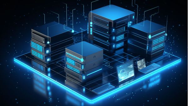 Concept of a stack of web servers for web hosting